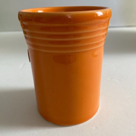 Fiestaware Tangerine Discontinued 6.5oz Tumbler - Picture 2 of 4
